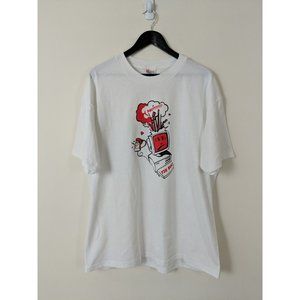 Vintage 90s Y2K Bug 2000 Millennium Men's XL T-Shirt Computer Nerd Hacker IT